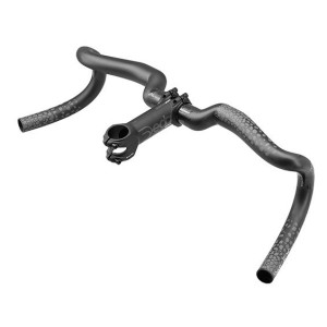 Cintre Gravel Deda Elementi Gera Carbone Noir  - 31,7 mm 