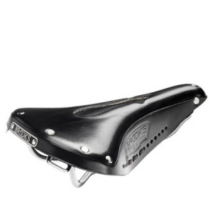 Selle Homme Brooks B17 Carved - 175x275 mm - Noir