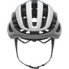 Casque Route Abus Air Breaker Argent/Blanc