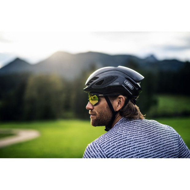 Casque Route Abus Game Changer Gris Course