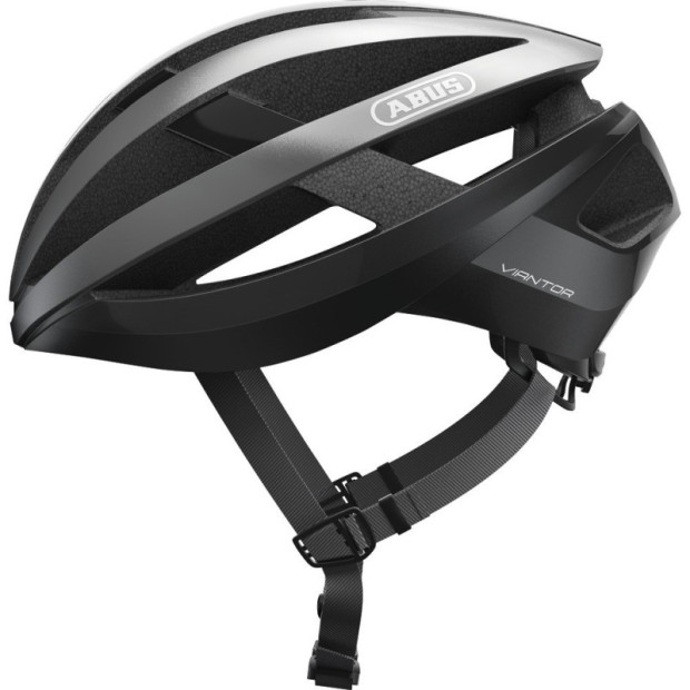 Casque Route Abus Viantor Gris Foncé