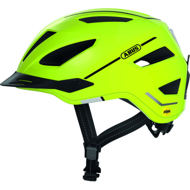 Casque Ville Abus Pedelec 2.0 MIPS Jaune Fluo