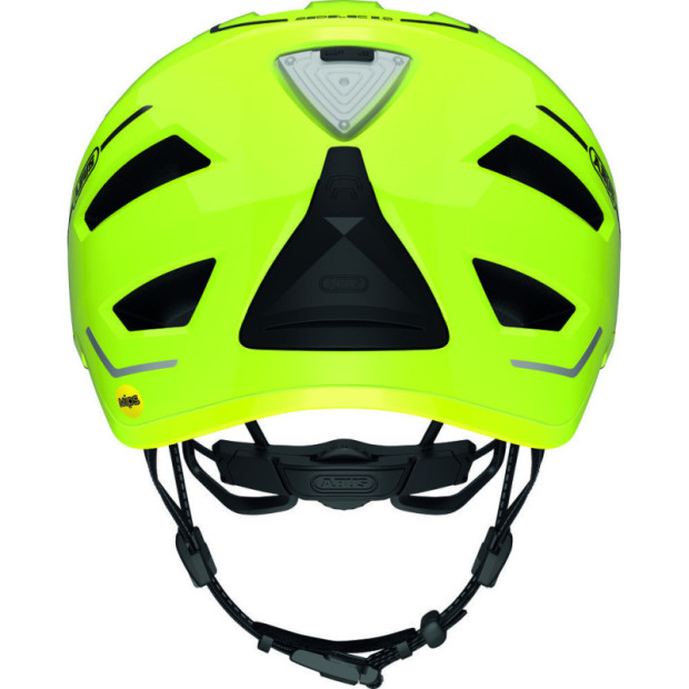 Casque Ville Abus Pedelec 2.0 MIPS Jaune Fluo