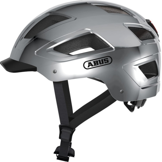 Casque Urbain Abus Hyban 2.0 Argent Chromé