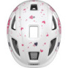 Casque Enfant Abus Anuky 2.0 ACE Blanc à Coeurs