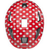 Casque Enfant Abus Anuky 2.0 Rouge à Pois Blancs