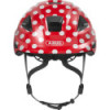 Casque Enfant Abus Anuky 2.0 Rouge à Pois Blancs