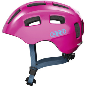 Casque Enfant Abus Youn-I 2.0 Rose Etincelant