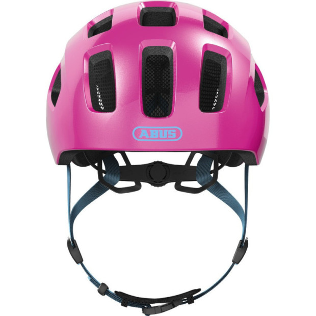 Casque Enfant Abus Youn-I 2.0 Rose Etincelant