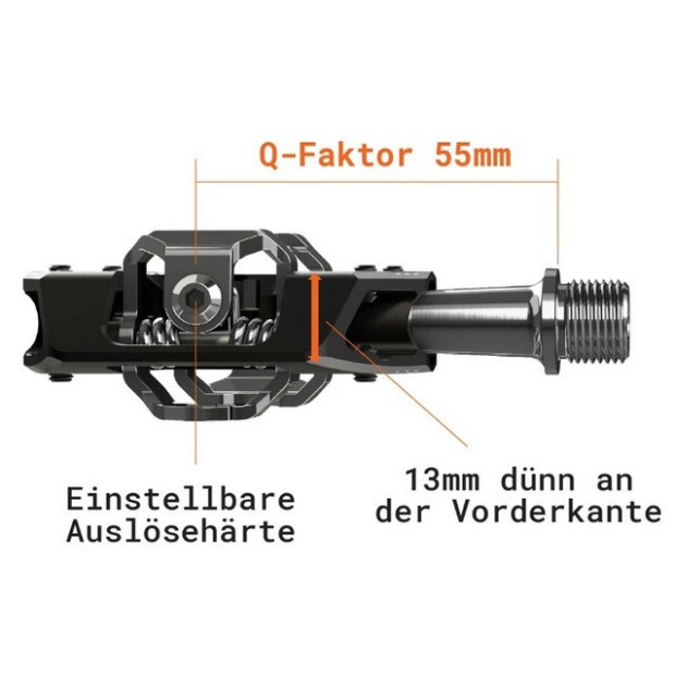 Pédales Automatiques Tatze Mc-Fly Axe Cr-Mo