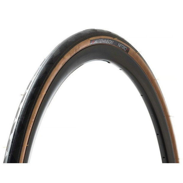 Pneu Hutchinson Nitro 2 TR - Tube Type - 700x28 - Noir/Beige