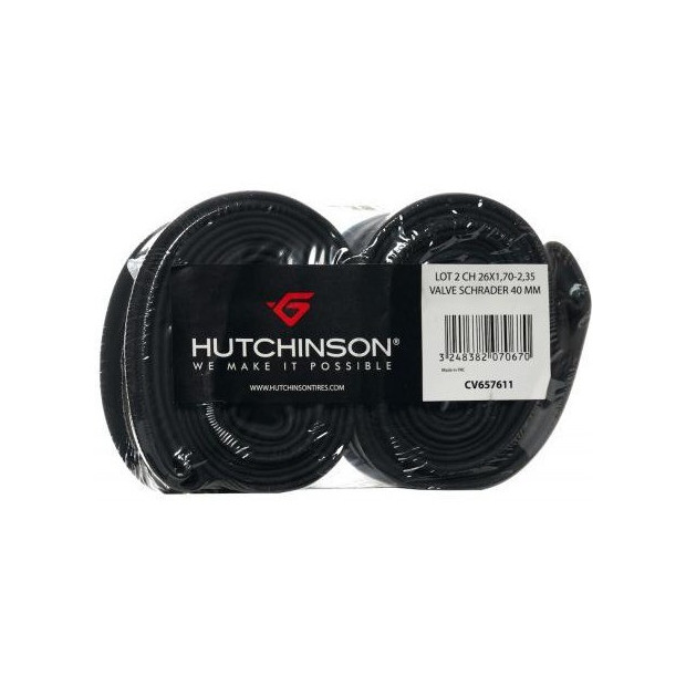 Chambres à Air Hutchinson Standard 24X1,70/2,35 - Schrader 40mm