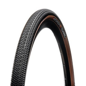 Pneu Gravel Hutchinson Touareg - TS - Tubeless Ready - 650x47 (47-584) - Noir/Beige