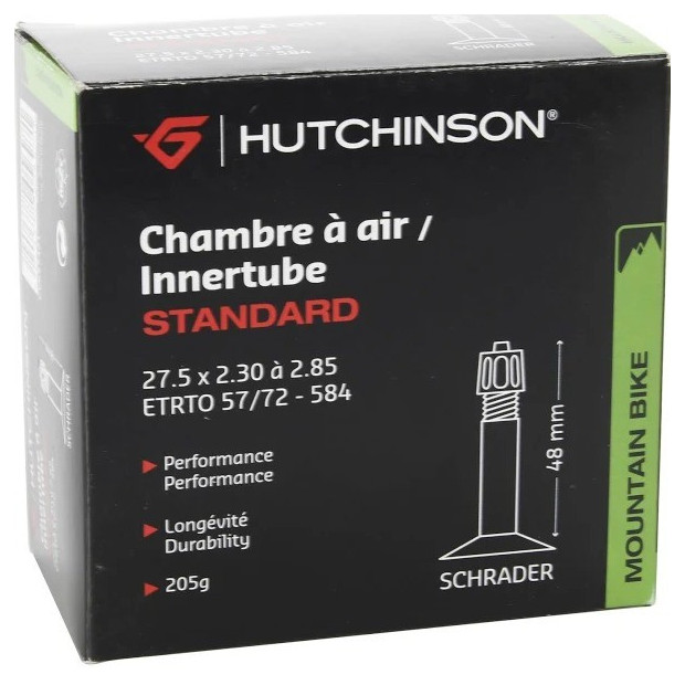 Chambre à air Hutchinson Standard 27.5x2.30/2.85 - Schrader 48mm
