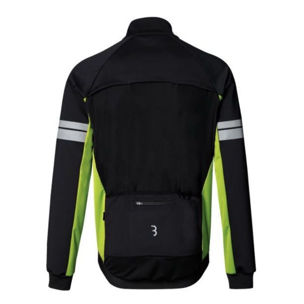 Veste Coupe-Vent Imperméable BBB ControlShield 2.0 Noir/Jaune