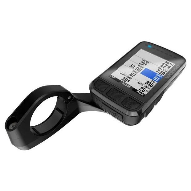 Compteur GPS Wahoo ELEMNT Bolt + Ceinture Cardio/Capteurs de Cadence/Vitesse