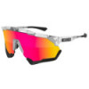 Lunettes Scicon Aeroshade XL SCN-PP Cristal Verres Mutli-Reflets Rouges