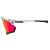 Lunettes Scicon Aeroshade XL SCN-PP Cristal Verres Mutli-Reflets Rouges