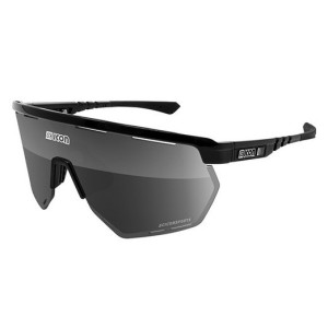 Lunettes Scicon Aerowing SCN-PP Noires Verres Multi-Reflets Argent
