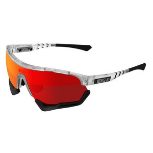 Lunettes Scicon Aerotech Glace Mat Verres SCN-PP Rouges Multi-Reflets