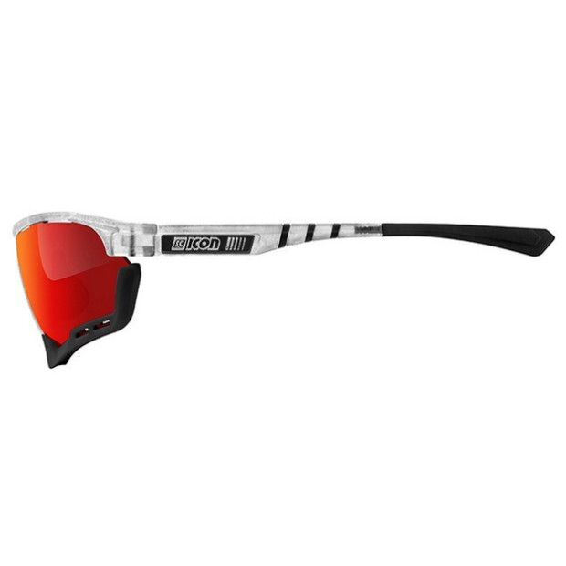 Lunettes Scicon Aerotech Glace Mat Verres SCN-PP Rouges Multi-Reflets