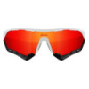 Lunettes Scicon Aerotech Blanches Verres SCN-PP Rouges Multi-Reflets