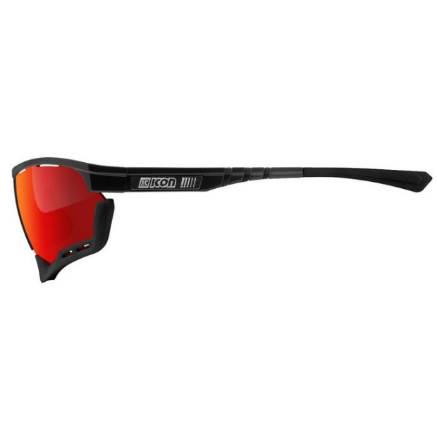 Lunettes Scicon Aerocomfort Noires Verres SCN-PP Rouges Multi-Reflets