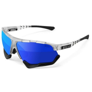 Lunettes Scicon Aerocomfort Cristal Verres SCN-PP Bleus Multi-Reflets