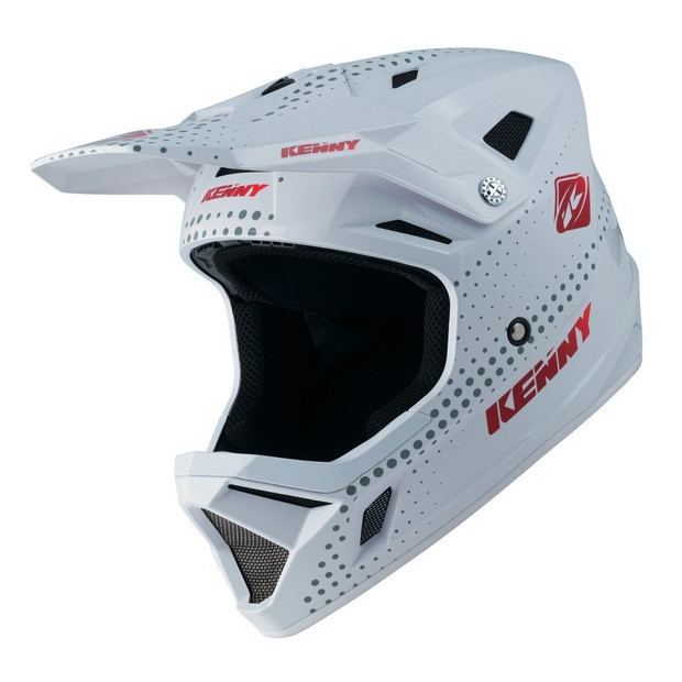 Casque Intégral Kenny Decade Graphic Lunis Blanc