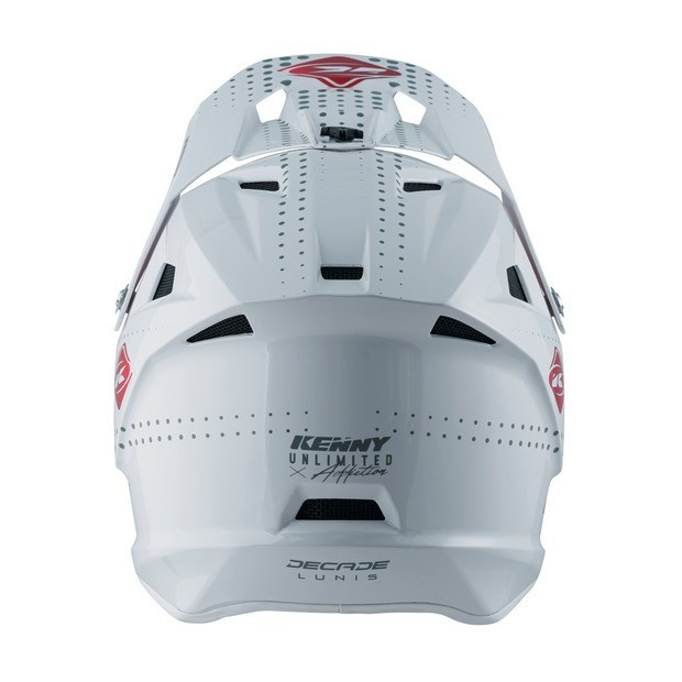 Casque Intégral Kenny Decade Graphic Lunis Blanc