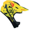 Casque Intégral Kenny Downhill Graphic Jaune Fluo