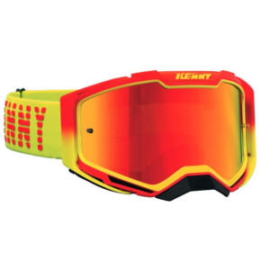 Masque Cross Kenny Ventury Phase 2 Rouge/Jaune