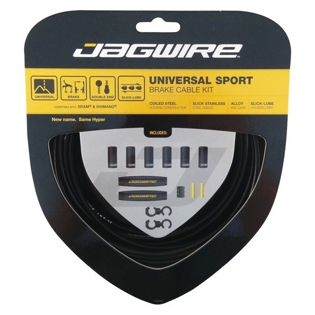 Kit Câble Frein Jagwire Universal sport -  Noir UCK400