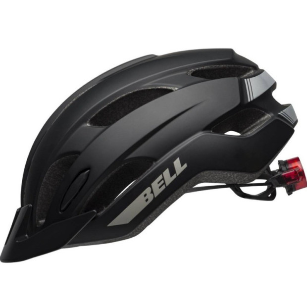 Casque Route Bell Trace LED Noir