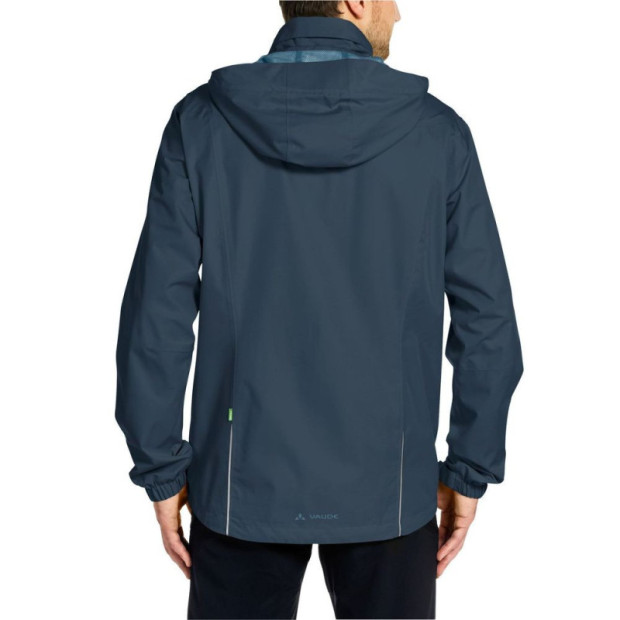 Veste Pluie Vaude Men's Escape Bike Light Bleu Acier