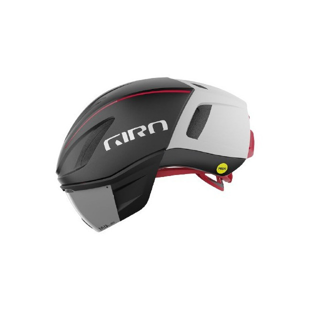 Casque Giro Vanquish Mips Noir Mat/Blanc/Rouge