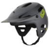 Casque VTT Giro Tyrant MIPS Noir Métallique Mat/Citron Vert