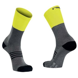 Chaussettes Hiver Northwave Extreme Pro Gris/Jaune