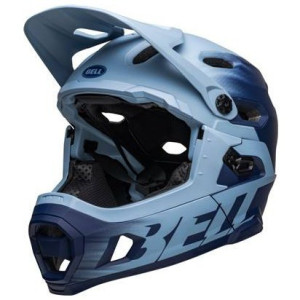 Casque Bell Super DH MIPS Bleu Clair/Bleu Marine