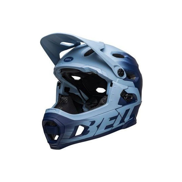 Casque Bell Super DH MIPS Bleu Clair/Bleu Marine