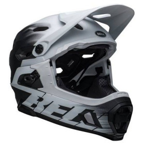 Casque Bell Super DH MIPS Noir/Blanc Mat