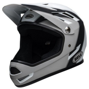 Casque Bell Sanction Noir Mat/Blanc