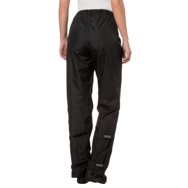 Pantalon de Pluie Femme Vaude Fluid - Noir