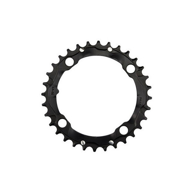 Plateau VTT Truvativ 104mm 32 Dents Aluminium Noir