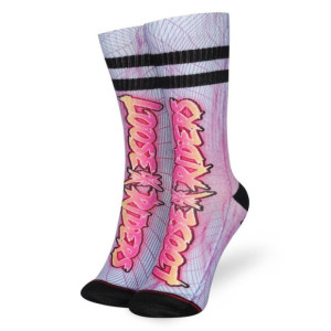 Chaussettes Loose Riders Toile d'Araignée Violette
