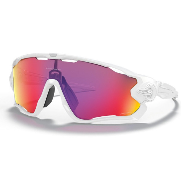 Lunettes V lo Oakley Jawbreaker White Polished Prizm Road
