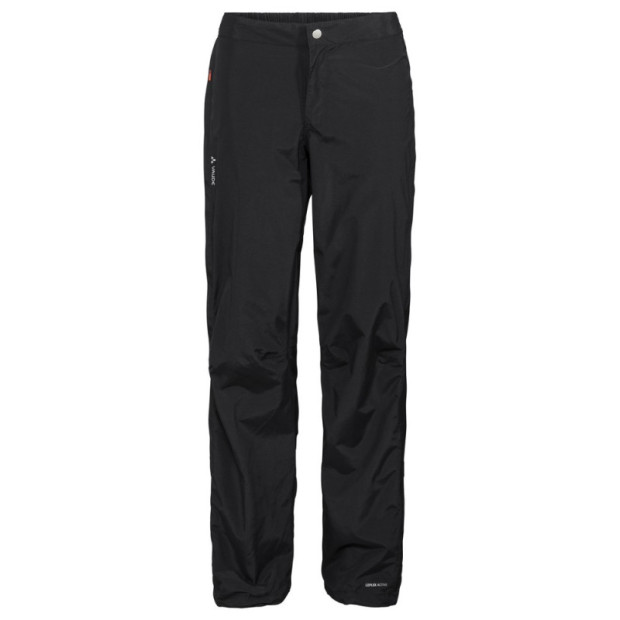 Pantalon de Pluie Femme Vaude Yaras Rain Zip III Noir