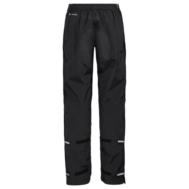 Pantalon de Pluie Femme Vaude Yaras Rain Zip III Noir