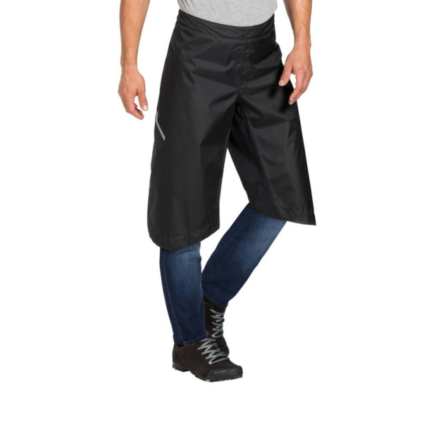 Chaps de pluie Vaude Bike Chaps Noir