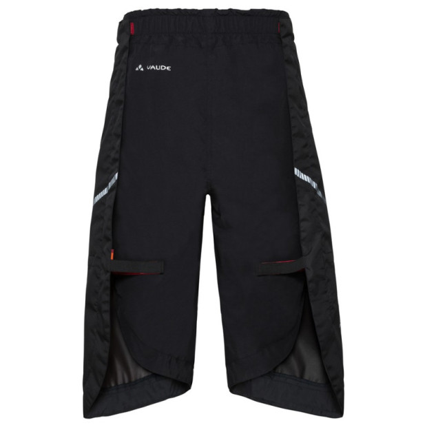 Chaps de pluie Vaude Bike Chaps Noir